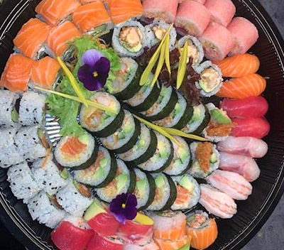 Sushi menu